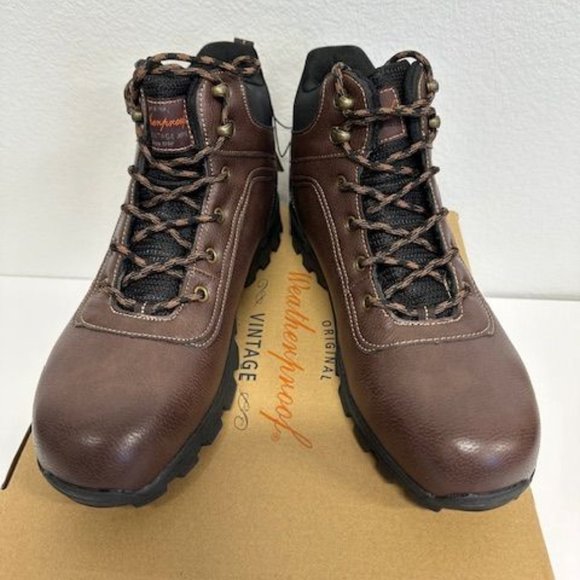 Weatherproof Vintage Jace  Men\'s  Hiker Boots Brown Size 12 New with Box main image 5